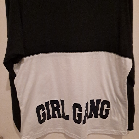 Women's long sleeve shirt girl gang size xl rue 21 - Picture 4 of 8